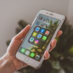 mobile screen showing different apps